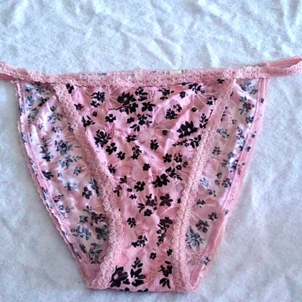 PINK Victoria's Secret high leg bikini panty Size L